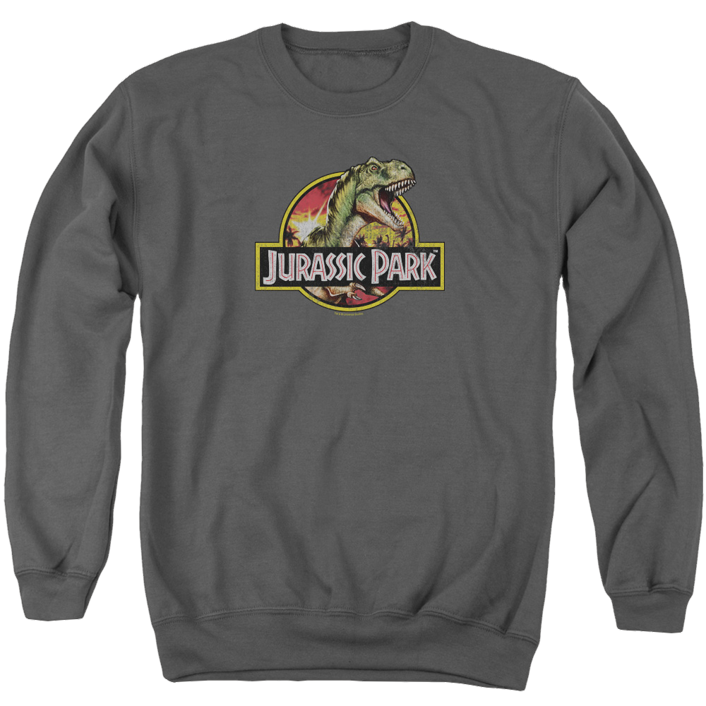 Jurassic Park Retro Rex Men's Crewneck Sweatshirt