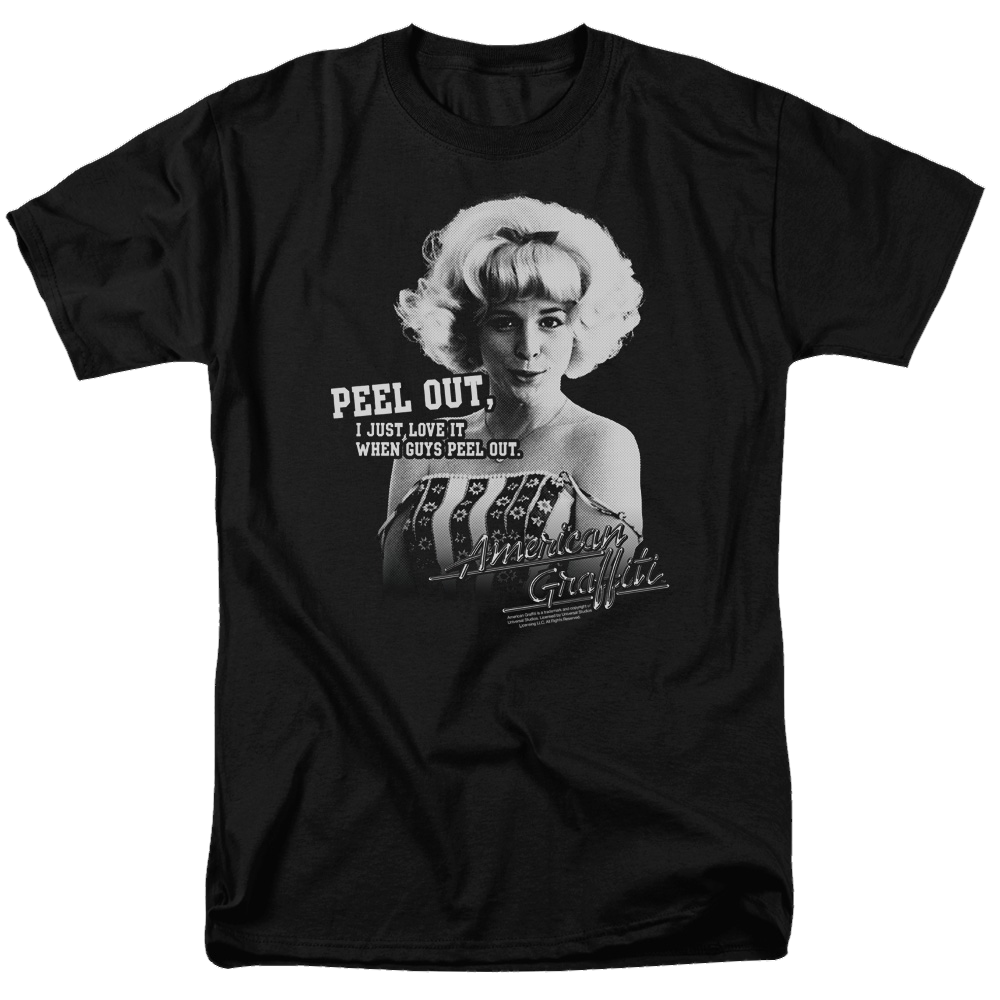 American Graffiti Peel Out - Men's Regular Fit T-Shirt