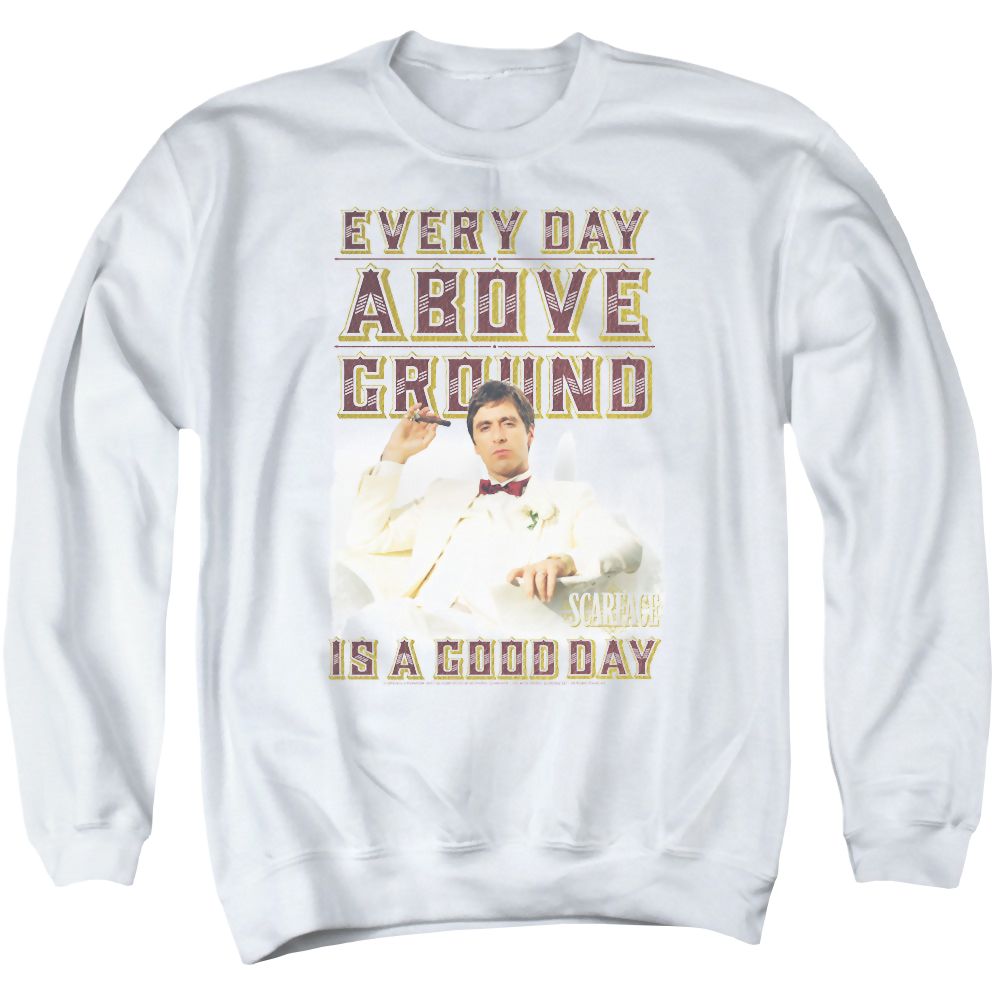 Scarface Above Ground - Men's Crewneck Sweatshirt