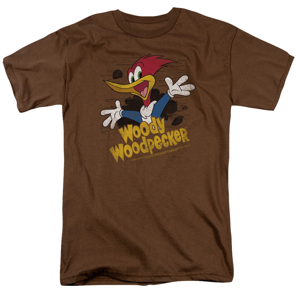 Woody Woodpecker Through The Tree - Men's Regular Fit T-Shirt