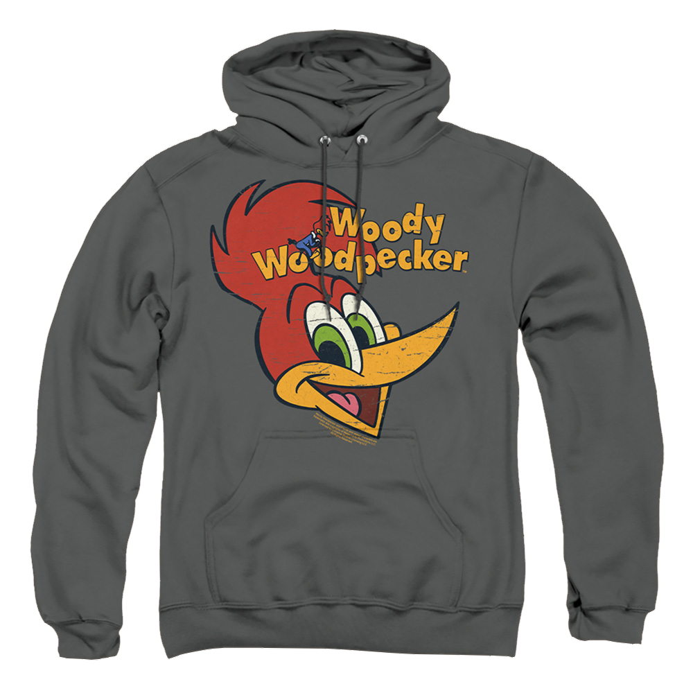 Woody Woodpecker Retro Logo - Pullover Hoodie