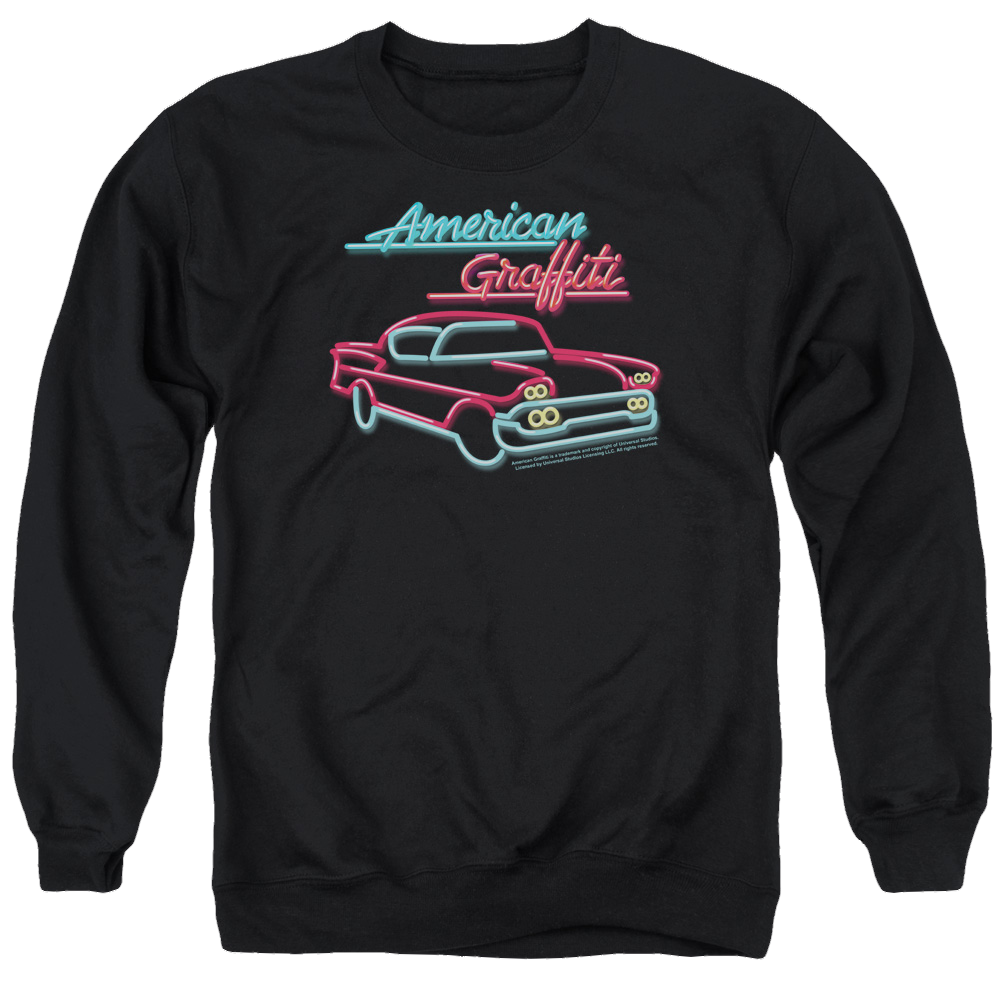 American Graffiti Neon - Men's Crewneck Sweatshirt