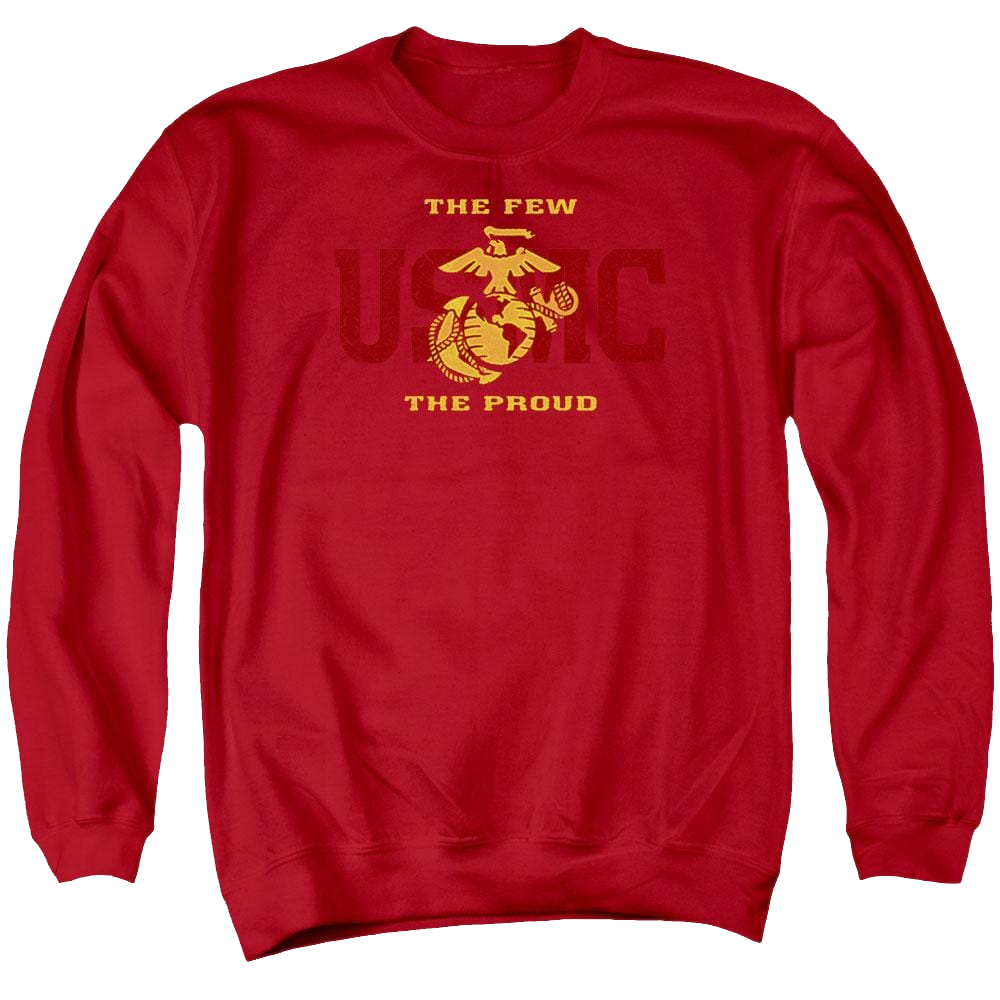 U.S. Marine Corps Split Tag Men's Crewneck Sweatshirt