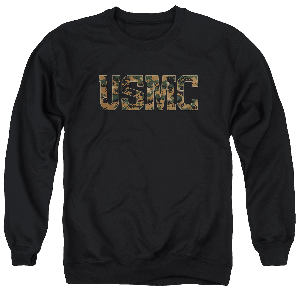 U.S. Marine Corps. Usmc Camo Fill - Men's Crewneck Sweatshirt