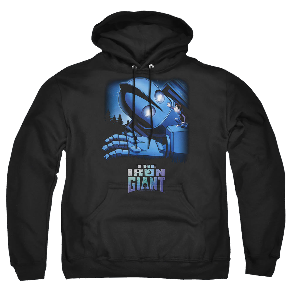 Iron Giant, The Giant And Hogarth - Pullover Hoodie