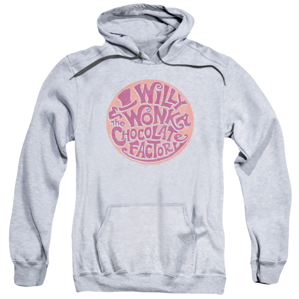 Willy Wonka and the Chocolate Factory Circle Logo - Pullover Hoodie