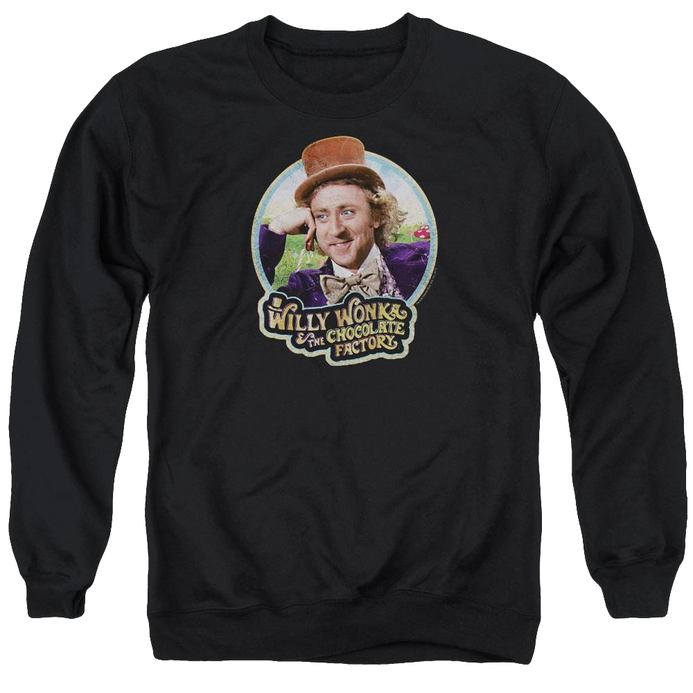 Willy Wonka & the Chocolate Factory Its Scrumdiddlyumptious Men's Crewneck Sweatshirt