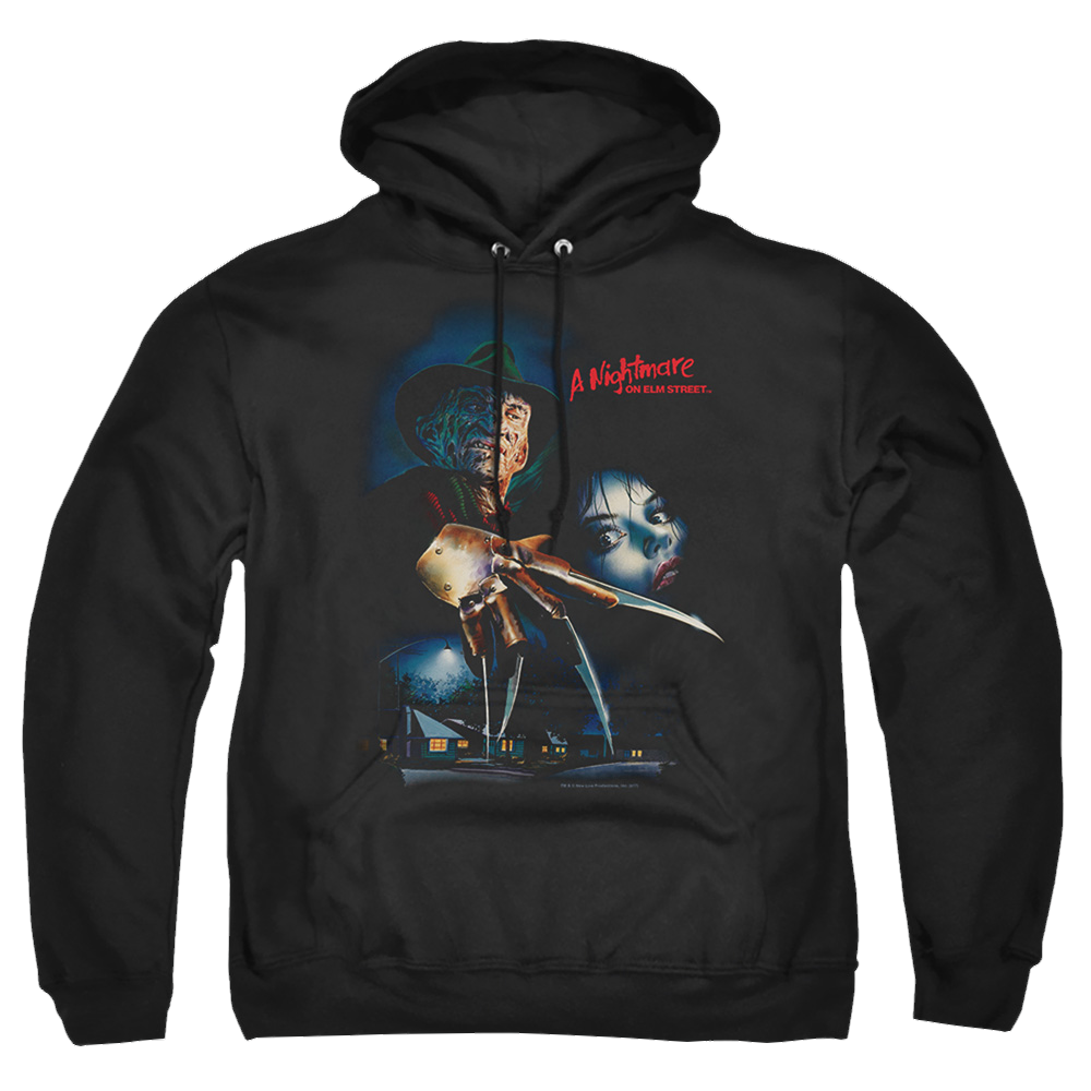 A Nightmare on Elm Street Elm Street Poster - Pullover Hoodie