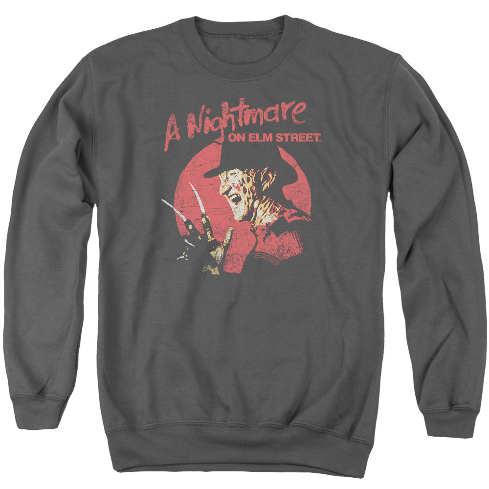 A Nightmare on Elm Street Freddy Circle - Men's Crewneck Sweatshirt