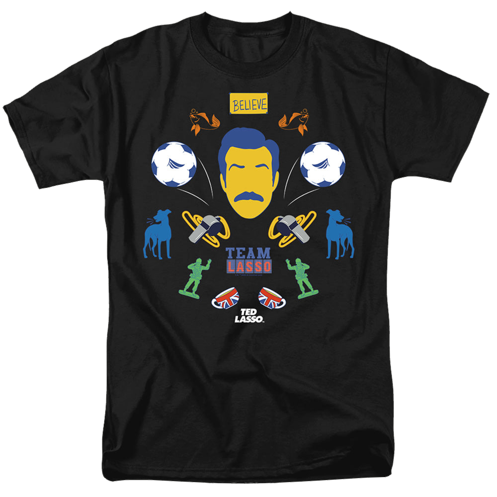 Ted Lasso Ted Lasso Icon Collage - Men's Regular Fit T-Shirt