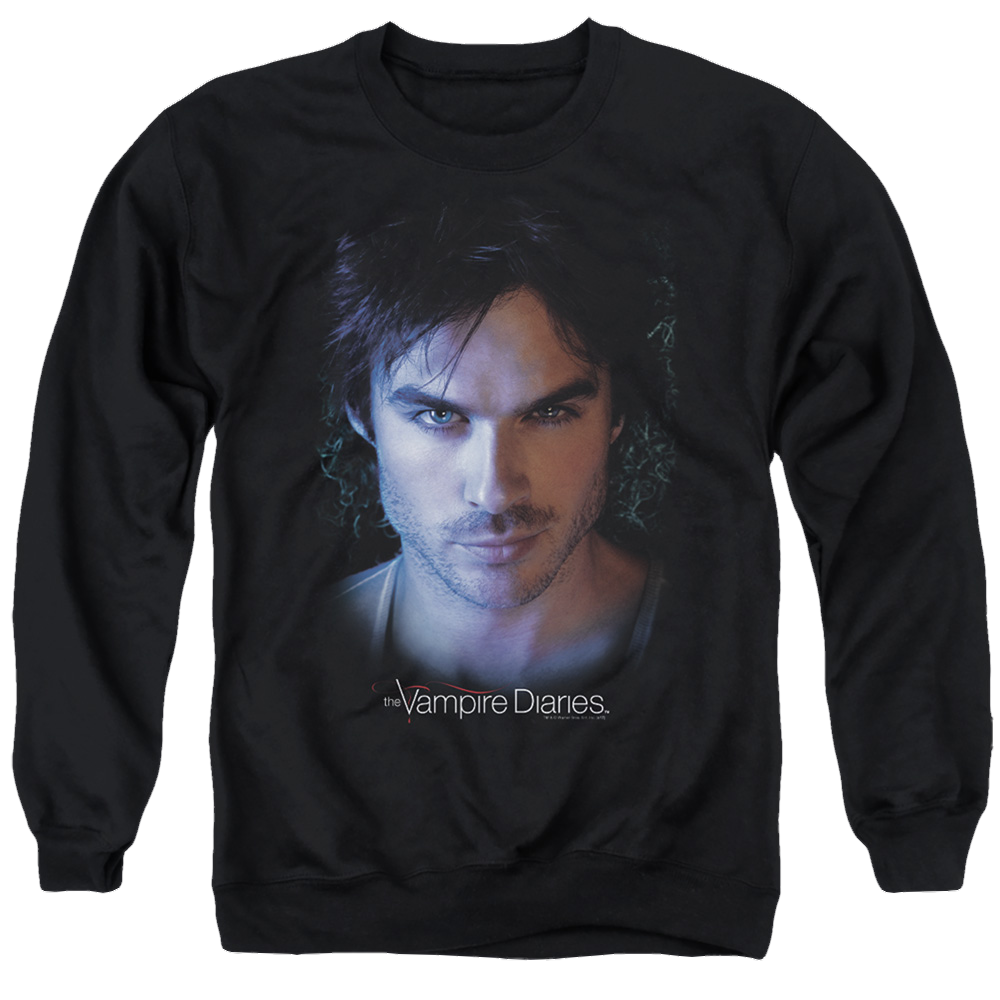 Vampire Diaries, The Damon - Men's Crewneck Sweatshirt