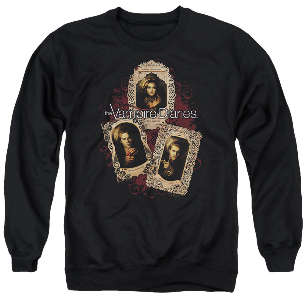 Vampire Diaries, The Holy Cards - Men's Crewneck Sweatshirt