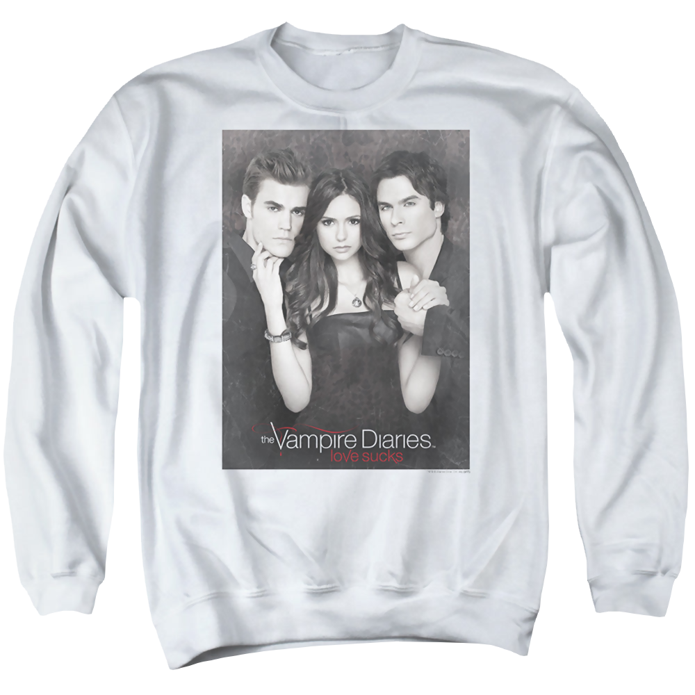 Vampire Diaries, The That Was Then - Men's Crewneck Sweatshirt