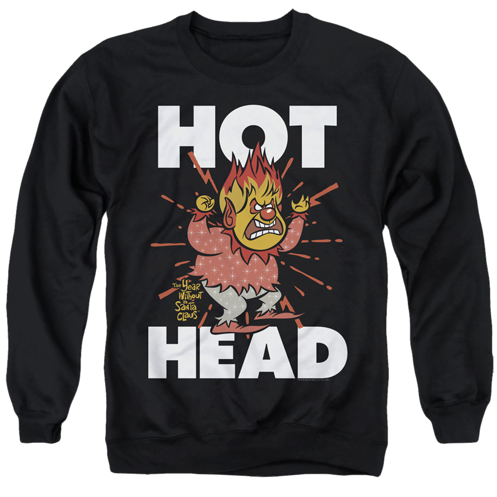 Year Without A Santa Claus, The Hot Head - Men's Crewneck Sweatshirt