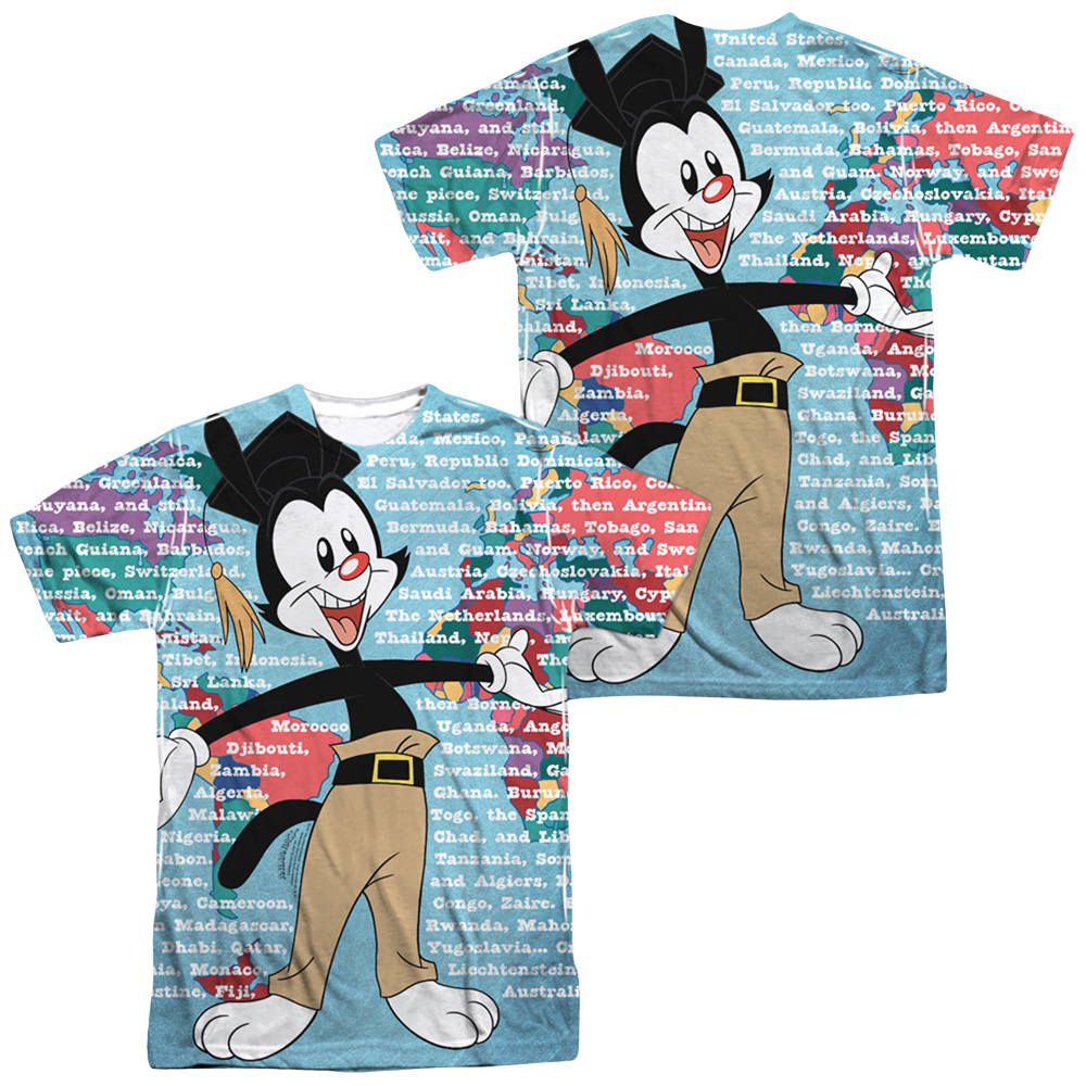 Animaniacs Yakko World (Front/Back Print) - Men's All Over Print Tank Top