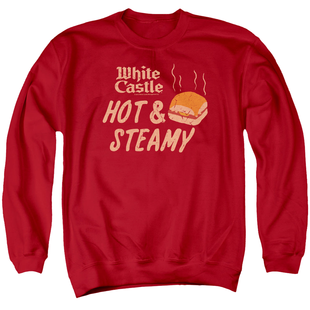 White Castle Hot & Steamy - Men's Crewneck Sweatshirt