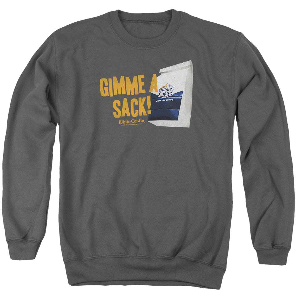 White Castle Gimmie A Sack - Men's Crewneck Sweatshirt