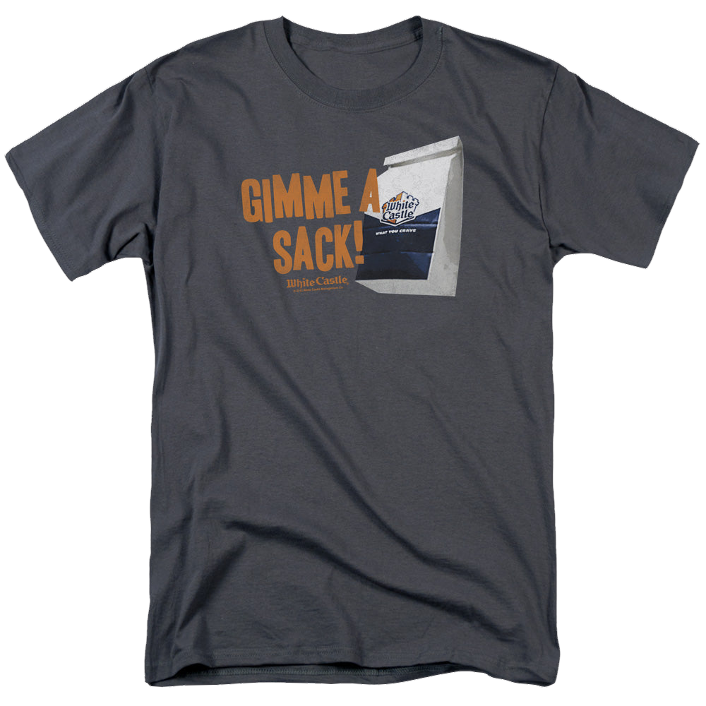 White Castle Gimmie A Sack - Men's Regular Fit T-Shirt