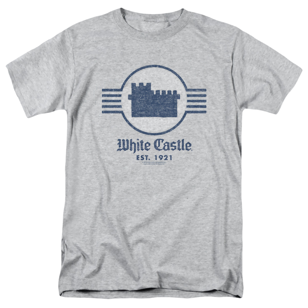 White Castle Emblem - Men's Regular Fit T-Shirt