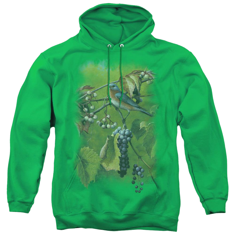 Wild Wings Summertime Estrn Bluebird - Pullover Hoodie