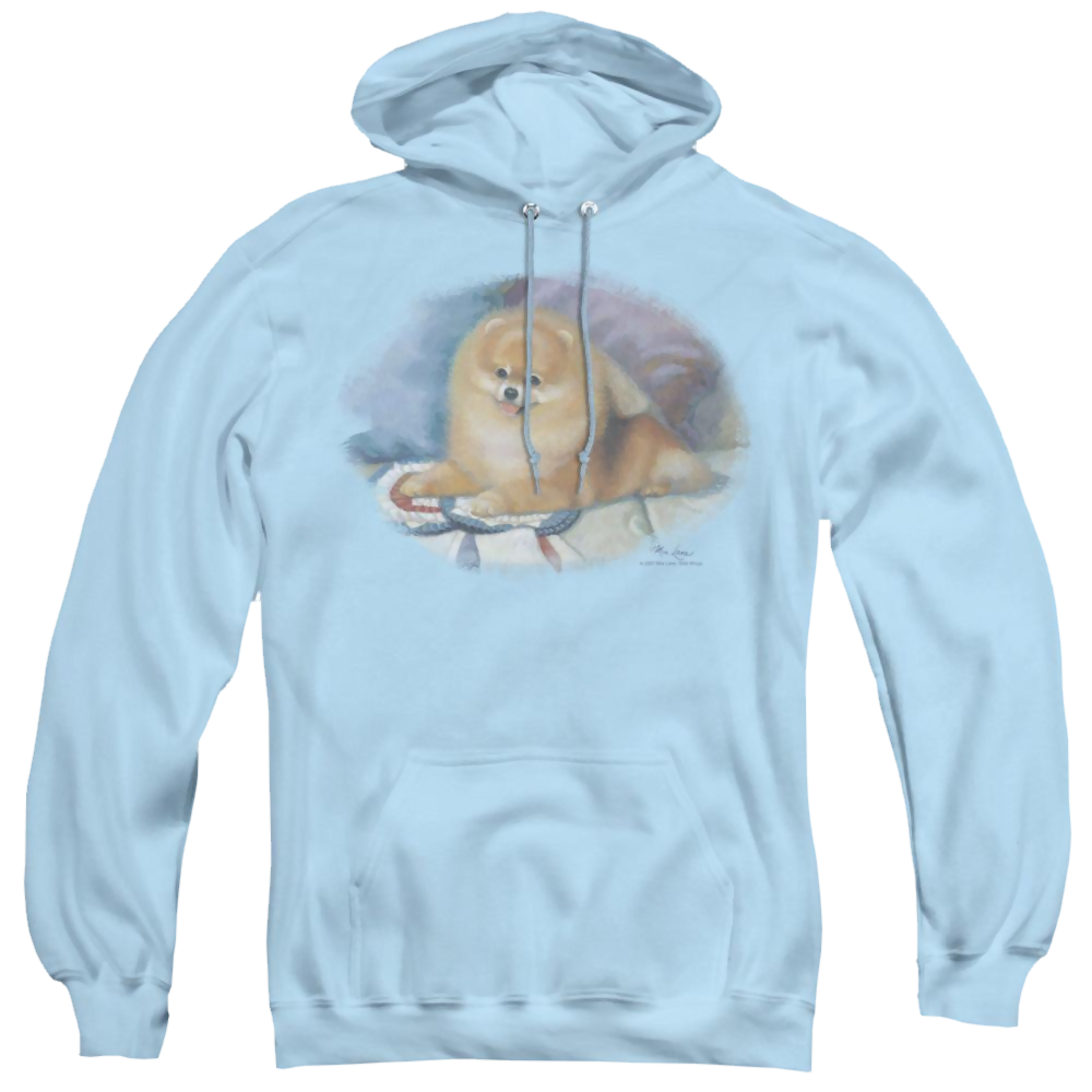 Wild Wings Pomeranian Portrait - Pullover Hoodie