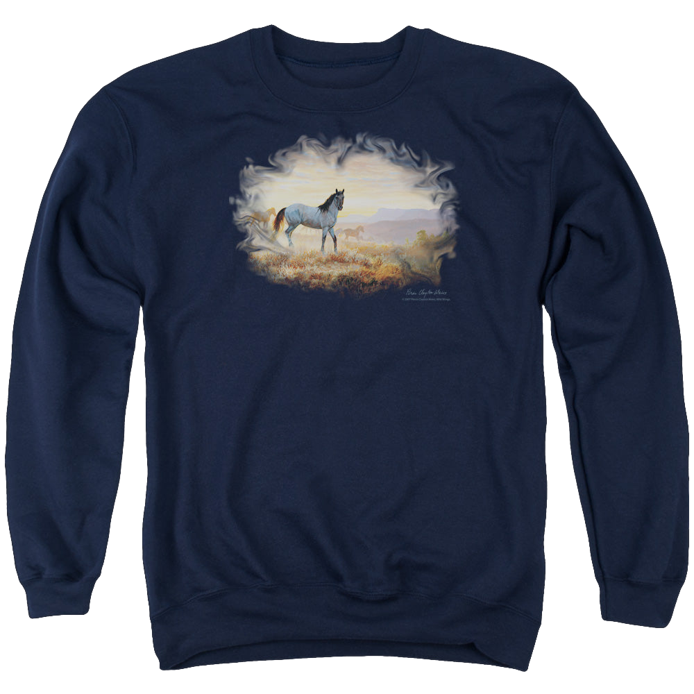 Wild Wings Dust At Dawn - Men's Crewneck Sweatshirt