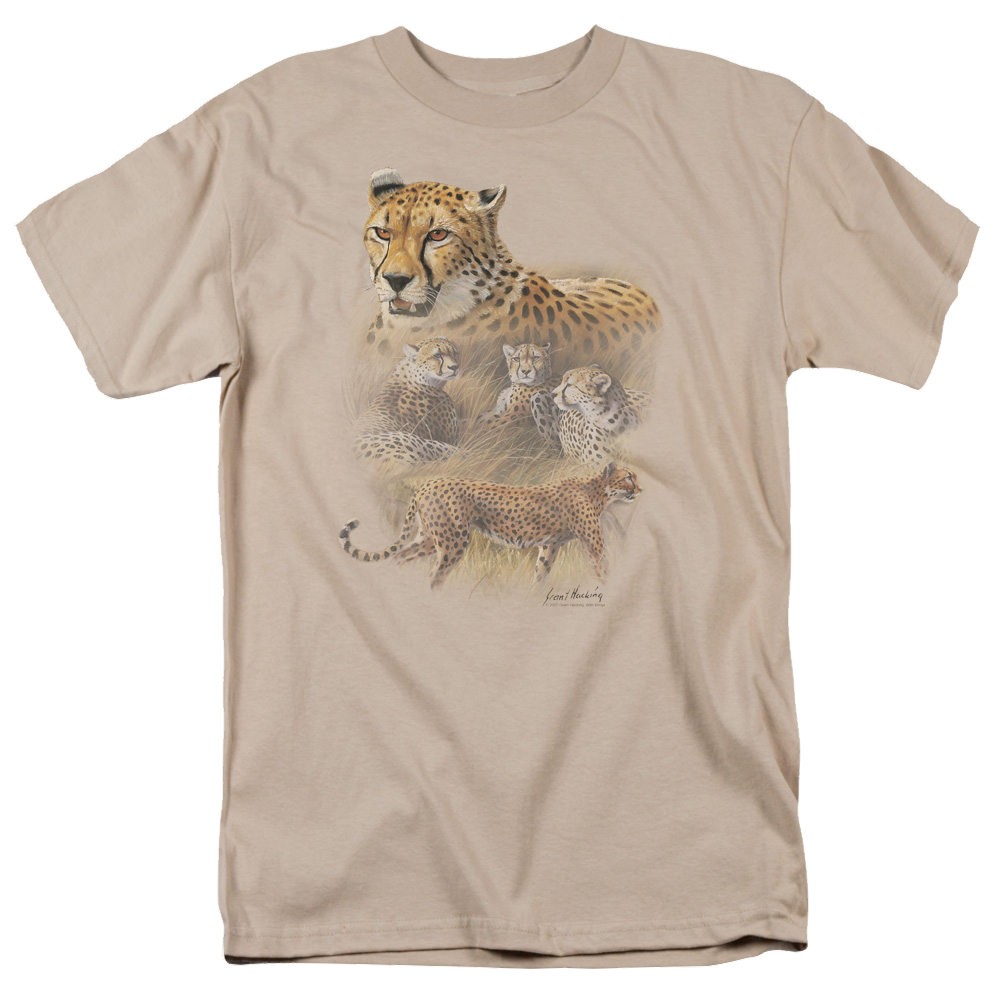 Wild Wings Cheetahs - Men's Regular Fit T-Shirt