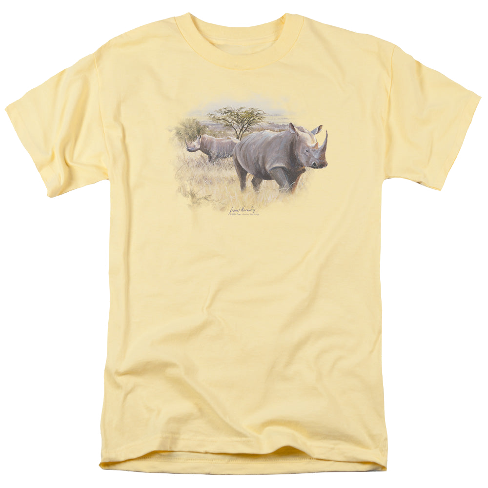 Wild Wings Rhino - Men's Regular Fit T-Shirt