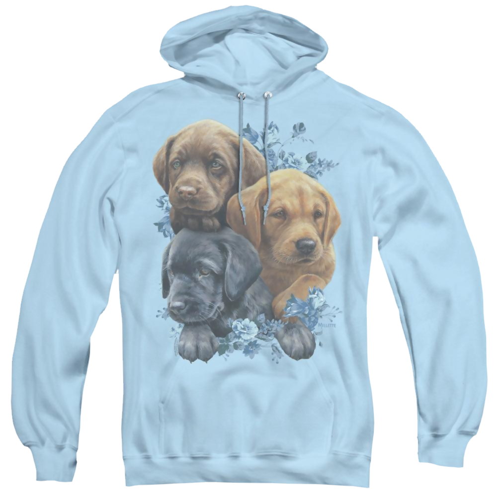 Wild Wings Puppy Pile - Pullover Hoodie