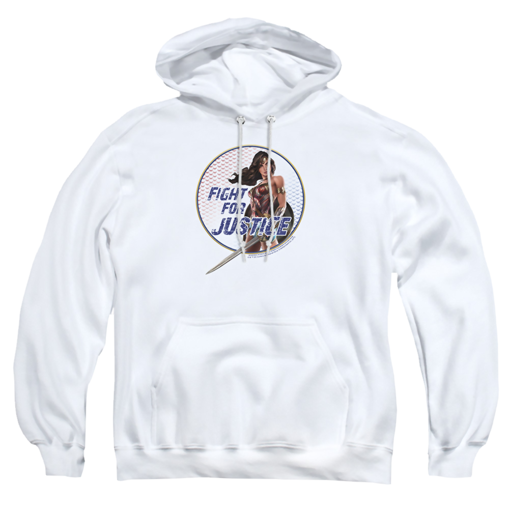 Wonder Woman Fight For Justice Pullover Hoodie