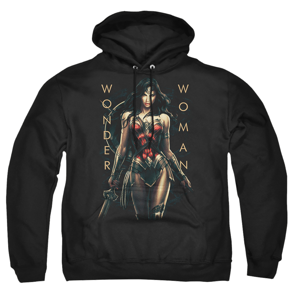 Wonder Woman Armed And Dangerous Pullover Hoodie