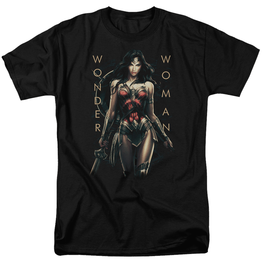 Wonder Woman Armed And Dangerous Men's Regular Fit T-Shirt