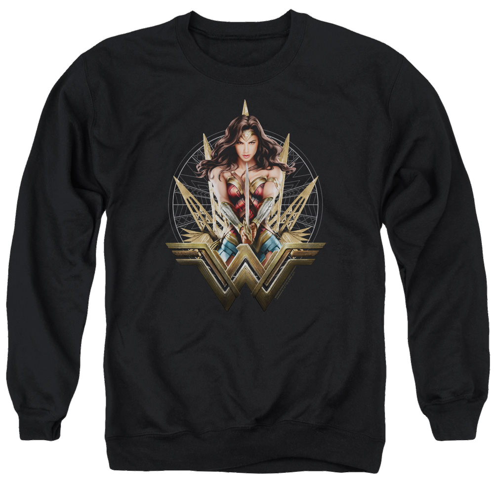 Wonder Woman Wonder Blades Men's Crewneck Sweatshirt