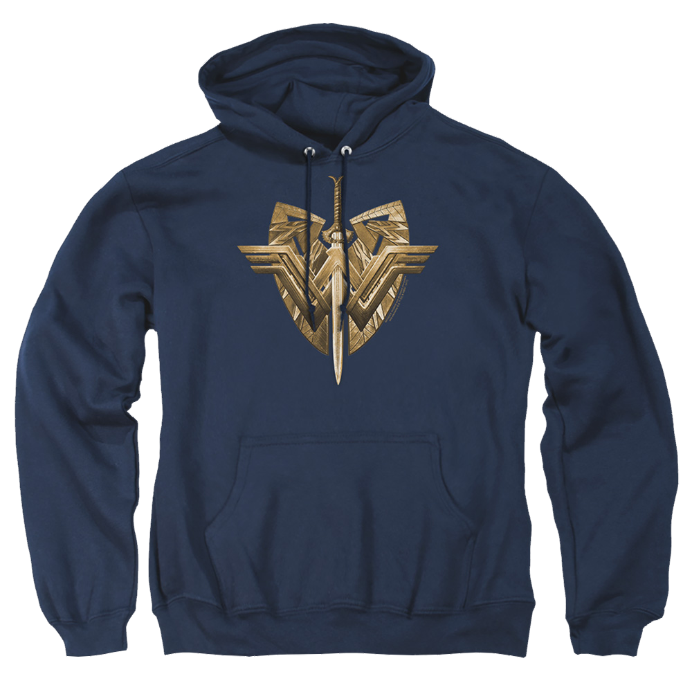 Wonder Woman Sword Emblem Pullover Hoodie