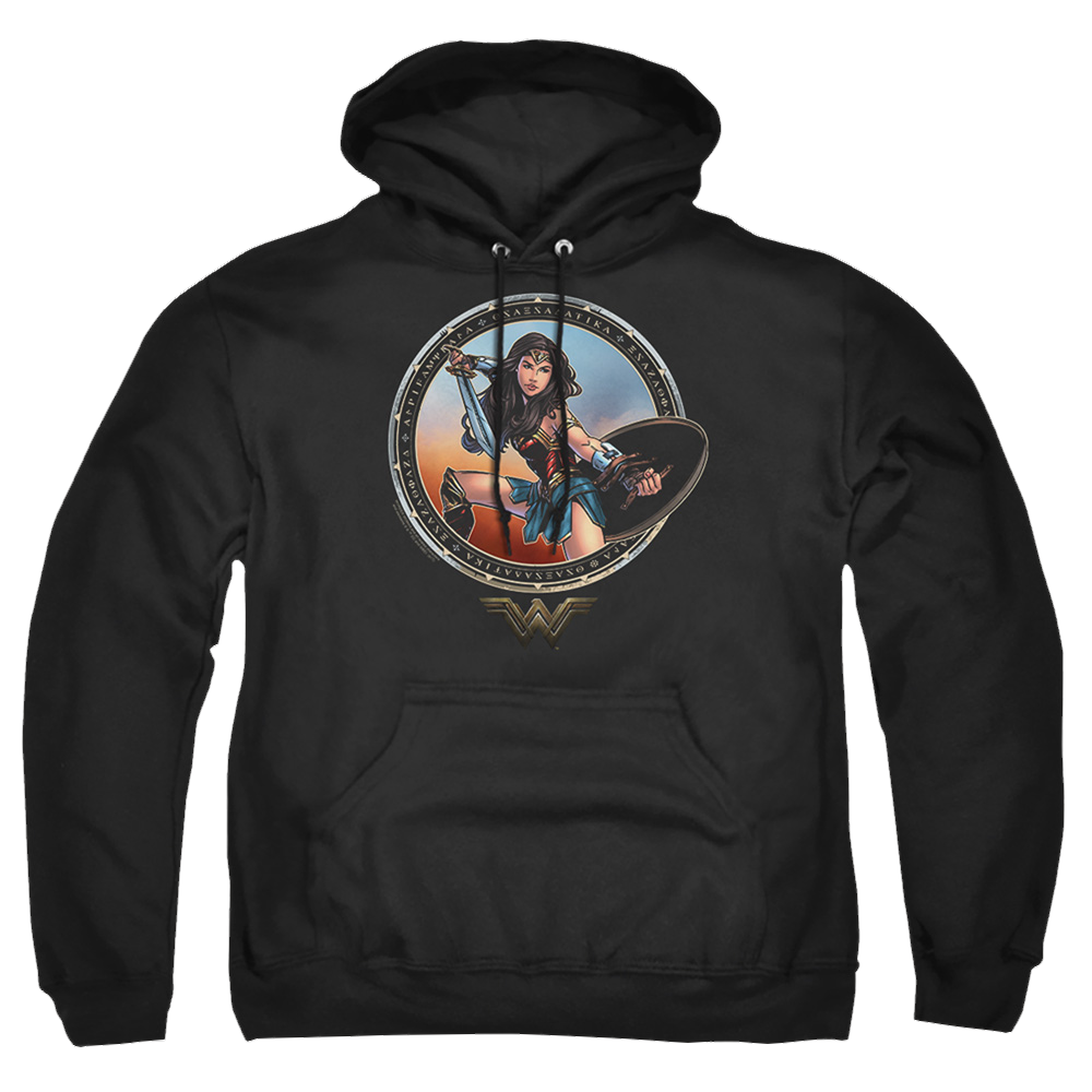 Wonder Woman Battle Pose Pullover Hoodie