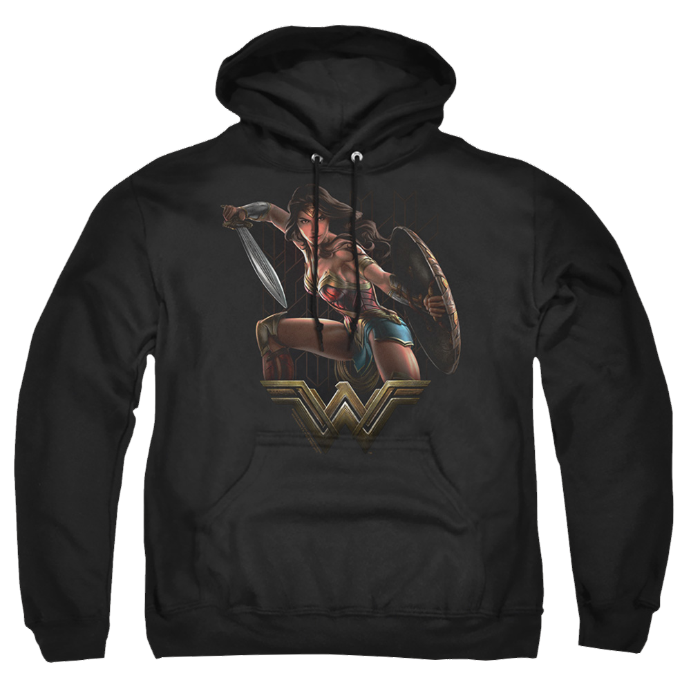 Wonder Woman Fight Pullover Hoodie