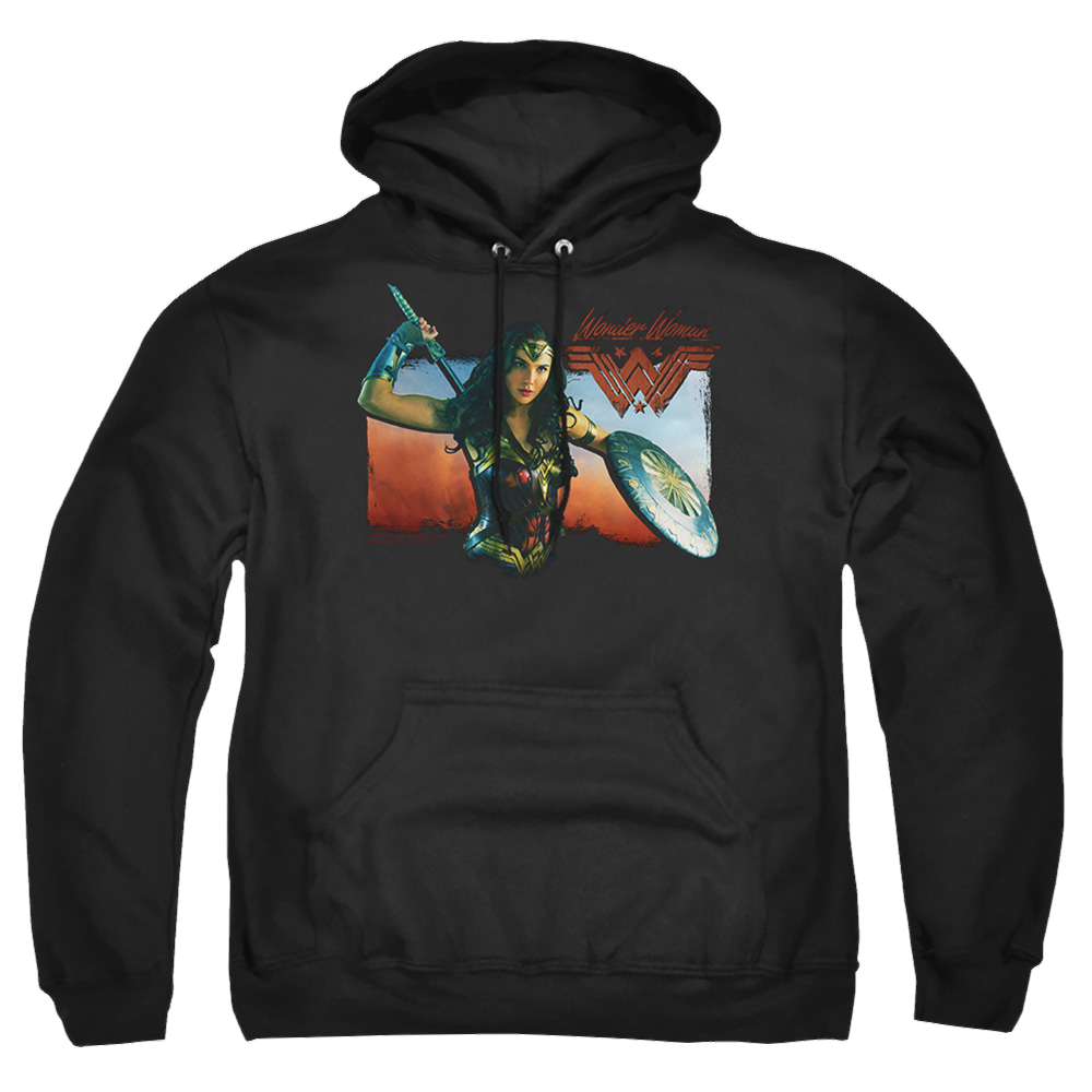 Wonder Woman Warrior Woman Pullover Hoodie