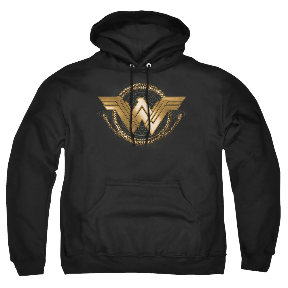 Wonder Woman Lasso Logo Pullover Hoodie