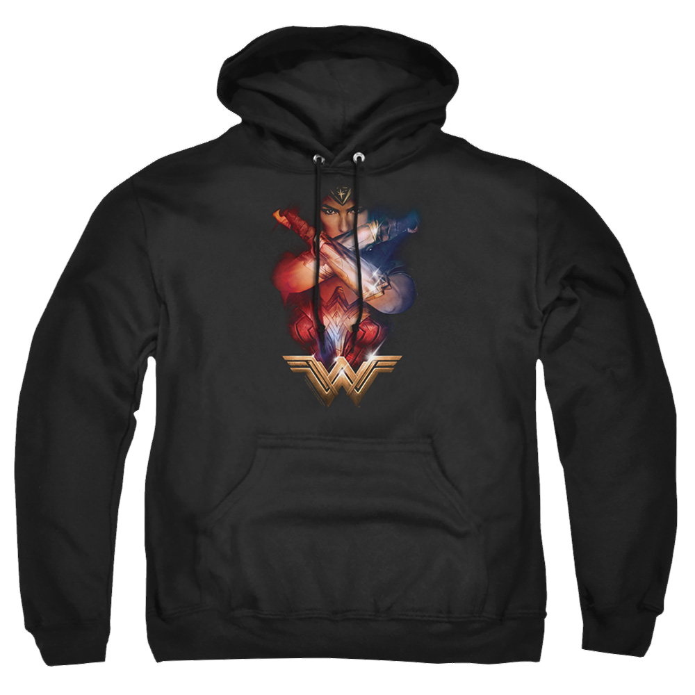 Wonder Woman Arms Crossed Pullover Hoodie