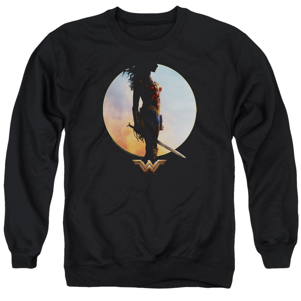 Wonder Woman Wisdom And Wonder Men's Crewneck Sweatshirt