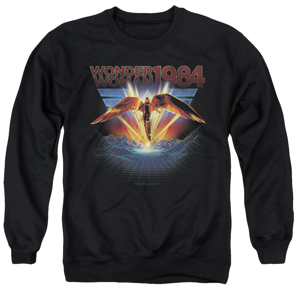 Wonder Woman 1984 84 Metal - Men's Crewneck Sweatshirt