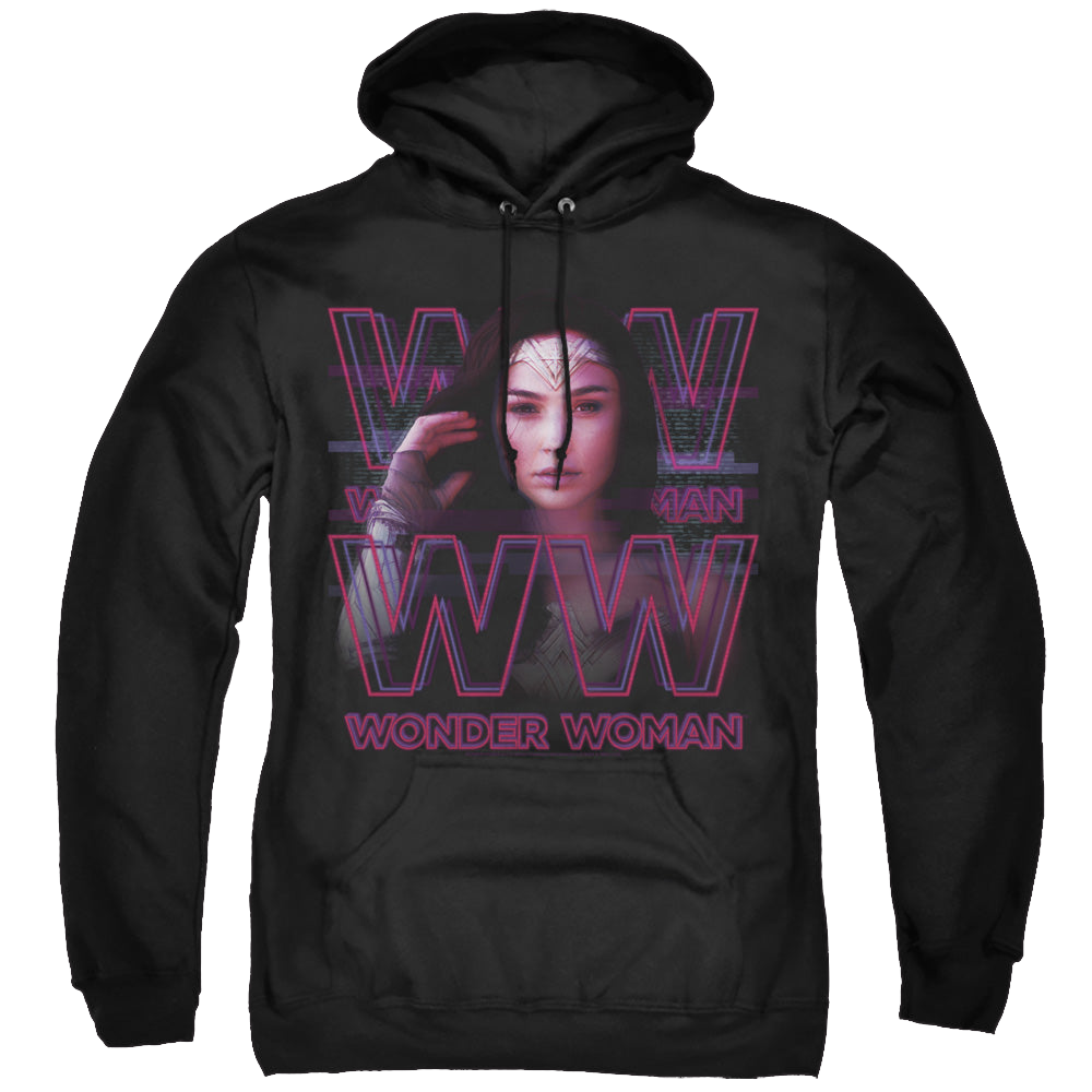 Wonder Woman 1984 Vaporwave Wonder Woman - Pullover Hoodie