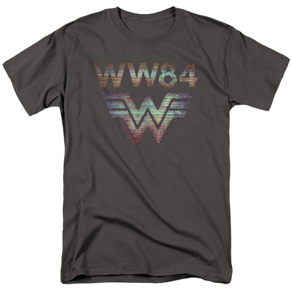 Wonder Woman 1984 Static Tv Lines - Men's Regular Fit T-Shirt