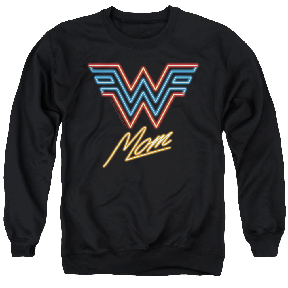 Wonder Woman 1984 Wonder Mom Neon - Men's Crewneck Sweatshirt