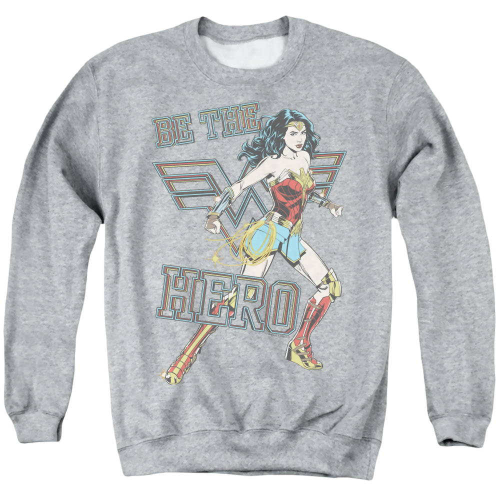 Wonder Woman 1984 Be The Hero - Men's Crewneck Sweatshirt