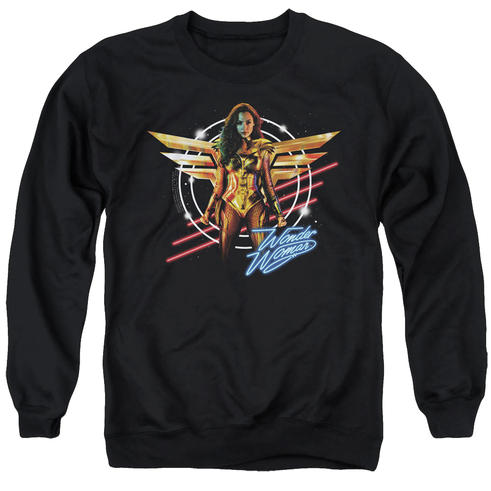 Wonder Woman 1984 Space Poster - Men's Crewneck Sweatshirt