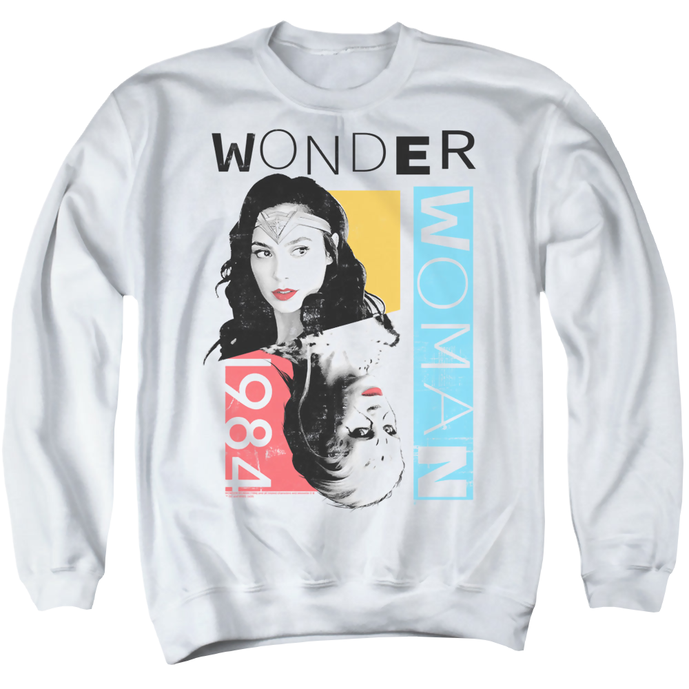 Wonder Woman 1984 Color Blocks - Men's Crewneck Sweatshirt