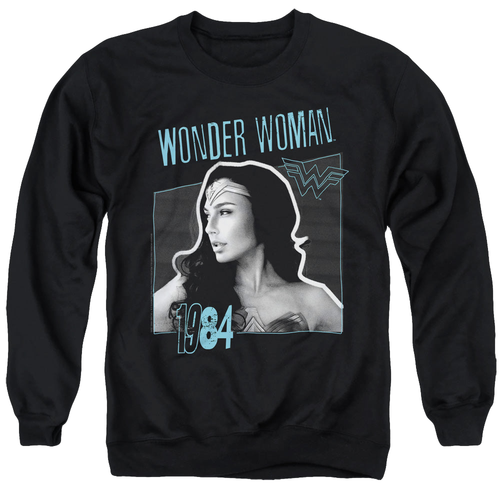 Wonder Woman 1984 Thin Line - Men's Crewneck Sweatshirt