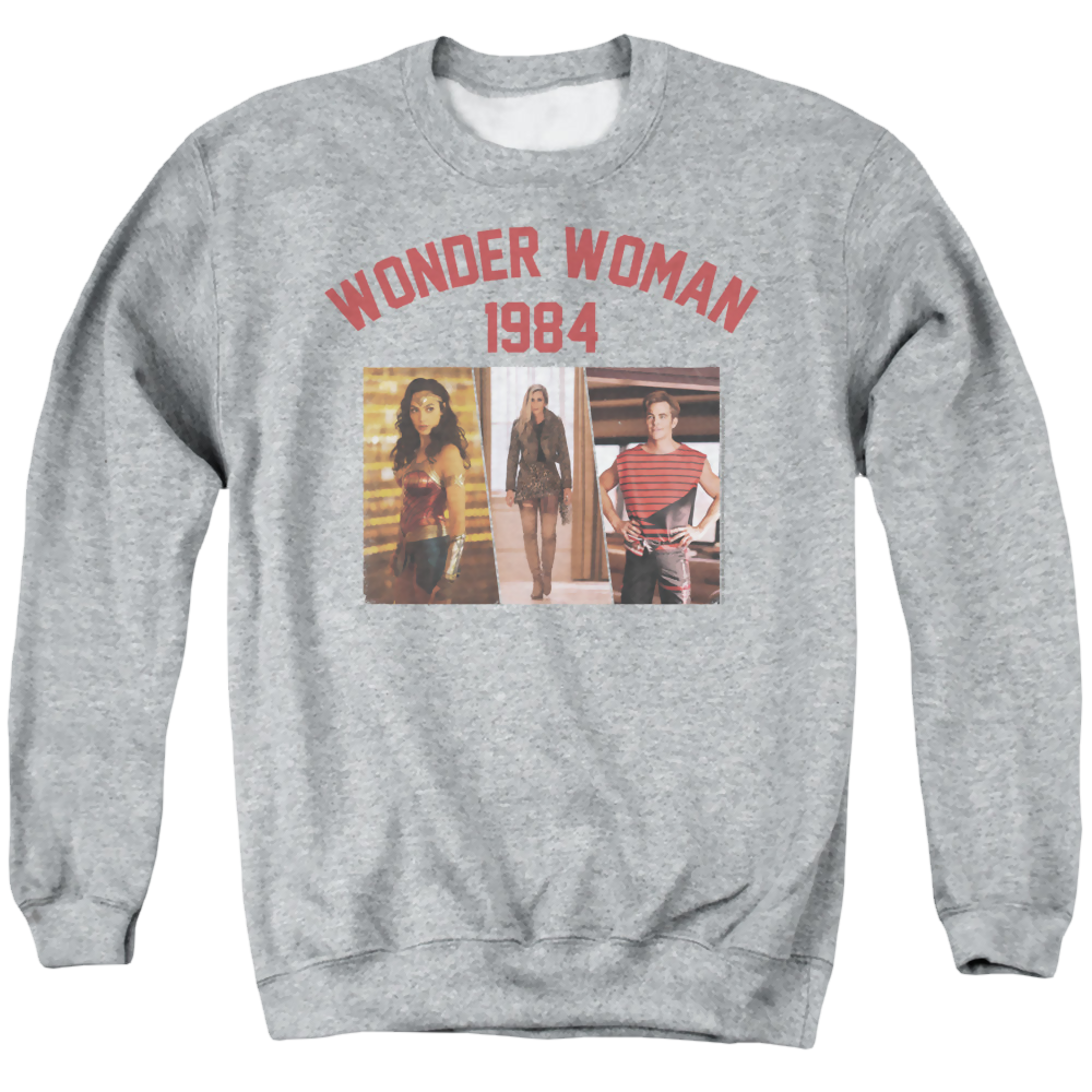 Wonder Woman 1984 Collegiate Montage - Men's Crewneck Sweatshirt