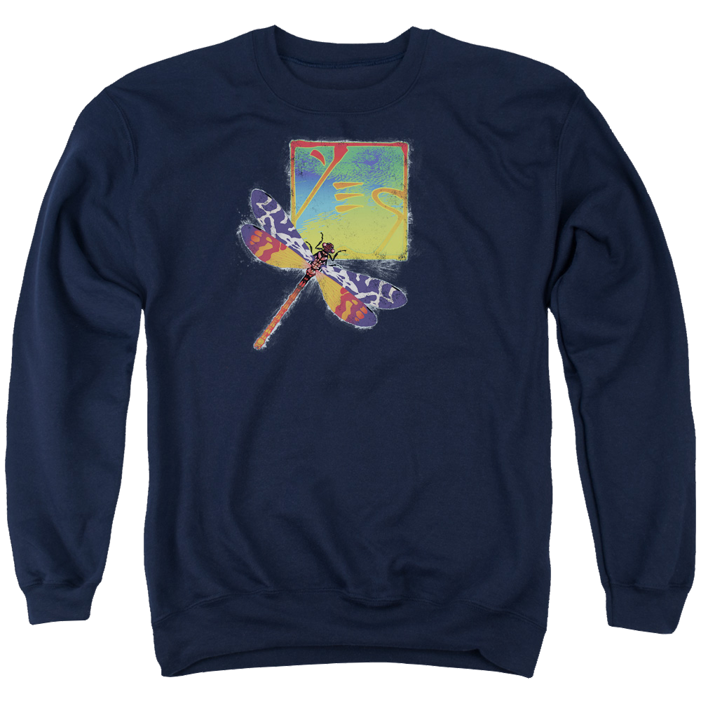 Yes Dragonfly Men's Crewneck Sweatshirt